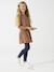 Meisjes legging met iriserende riem gemêleerd grijs+MARINE GRIJS+oudroze+ZWART - vertbaudet enfant 