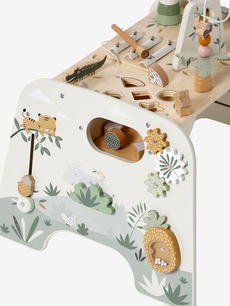 Meegroei activiteitentafel TANZANIA in FSC® hout hout - vertbaudet enfant 