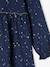 Meisjesfeestjurk met glanzende sterrenprint marineblauw+rood - vertbaudet enfant 