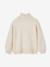 Meisjestrui in jacquard met pailletten gemêleerd beige - vertbaudet enfant 