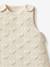 Personaliseerbare trappelzak jacquard beige+lichtroze - vertbaudet enfant 