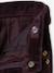 Meisjesshort van glad fluweel aubergine - vertbaudet enfant 