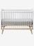 Babybed met spijlen CONFETTI groen+Wit - vertbaudet enfant 