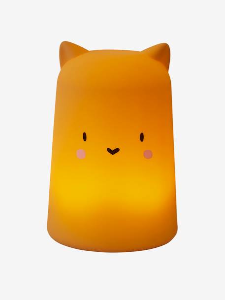 Nachtlampje Tijger ORANGE MIDDEN UNI MET DECOR - vertbaudet enfant 