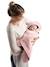 Deken BEABA Babynomade® met fleece voering roze (poederkleur) - vertbaudet enfant 