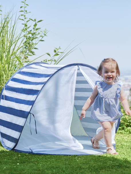 Anti-UV UPF50+ tent met muggenet Babymoov MARINIERE - vertbaudet enfant 