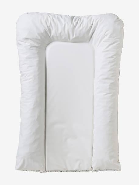 Verschoningsmatras VERTBAUDET Leeuwen welp beige, bedrukt+ecru+groen, bedrukt+WIT GEDRUKTE - vertbaudet enfant 