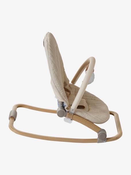 Transat met Babydream-boog beige, bedrukt+ecru+grijs/wit+lindegroen+marineblauw - vertbaudet enfant 