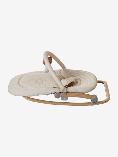 Transat met Babydream-boog beige, bedrukt+ecru+grijs/wit+lindegroen+marineblauw - vertbaudet enfant 