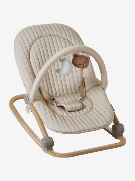 Transat met Babydream-boog beige, bedrukt+ecru+grijs/wit+lindegroen+marineblauw - vertbaudet enfant 