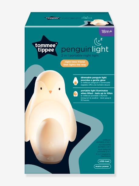 2 in 1 draagbaar nachtlampje TOMMEE TIPPEE Pinguïn wit - vertbaudet enfant 