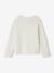Meisjesvest met ruches ecru+goudbeige+groen - vertbaudet enfant 