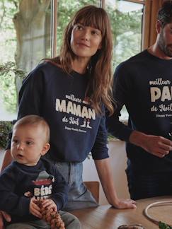 Zwangerschapskleding-Trui, vestje-Kerst sweatshirt voor dames "Happy Family Forever" capsulecollectie