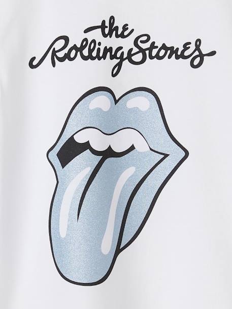 Meisjesshirt The Rolling Stones® wit - vertbaudet enfant 
