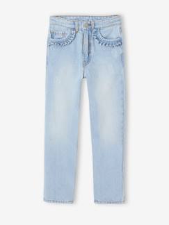 -Rechte jeans MorphologiK meisjes heupomvang Small