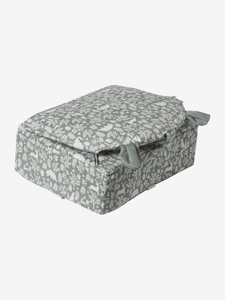 Stoelverhoger beige, bedrukt+ecru+Grijs+grijsblauw+hazelnoot+hazelnoot+lichtroze+meerkleurig+wit, bedrukt+wit, gestreept - vertbaudet enfant 