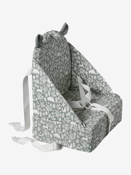 Stoelverhoger beige, bedrukt+ecru+Grijs+grijsblauw+hazelnoot+hazelnoot+lichtroze+meerkleurig+wit, bedrukt+wit, gestreept - vertbaudet enfant 