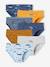 Set met 7 stretch jongensslips walvissen van biokatoen hemelsblauw - vertbaudet enfant 