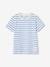 Marinière jongensshirt korte mouwen azuurblauw+donkerblauwe indigo gestreept+geel, gestreept+Gestreept salie+rood, gestreept - vertbaudet enfant 