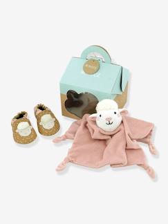 Schoenen-Cadeauset voor pasgeborenen slofjes + knuffel ROBEEZ©