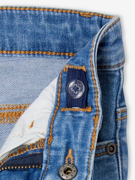 Slim fit jongensjeans Morphologik 'waterless' heupomtrek SMALL DENIM DONKERGRIJS+denimgrijs+double stone+RUW DENIM+STONE+zwart denim - vertbaudet enfant 