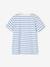 Marinière jongensshirt korte mouwen azuurblauw+donkerblauwe indigo gestreept+geel, gestreept+Gestreept salie+rood, gestreept - vertbaudet enfant 