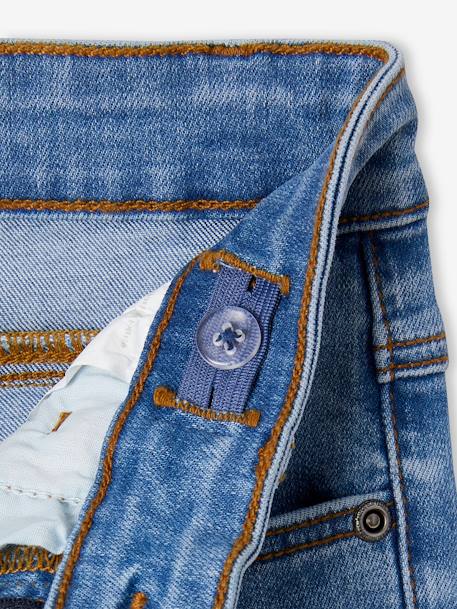 Slim fit jongensjeans Morphologik 'waterless' heupomtrek MEDIUM DENIM DONKERGRIJS+denimgrijs+double stone+RUW DENIM+STONE+zwart denim - vertbaudet enfant 