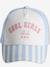 Meisjespet 'Cool Girls Club' blauw, gestreept - vertbaudet enfant 