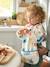 Slab lange mouwen meerkleurig+Plantenprint+roze (poederkleur)+vos - vertbaudet enfant 