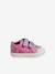 Stoffen tennisschoenen met klittenband voor babymeisjes groen madeliefjesprint+ijsblauw+paars, bedrukt+roze, bedrukt+veel roze+WIT - vertbaudet enfant 