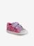 Stoffen tennisschoenen met klittenband voor babymeisjes groen madeliefjesprint+ijsblauw+paars, bedrukt+roze, bedrukt+veel roze+WIT - vertbaudet enfant 