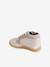 Soepele leren laarsjes voor baby's eerste stapjes 6509+iriserend beige+kameel - vertbaudet enfant 