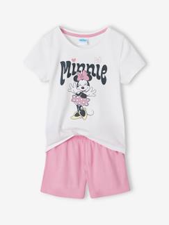 Meisje-Pyjama, surpyjama-Tweekleurige korte pyjamabroek meisjes Disney® Minnie