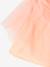 Tule rokje met glitters voor meisjes ecru+iriserend beige+nude - vertbaudet enfant 