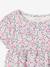 Set jurk + cardigan voor meisje roze, bedrukt+zachtpaars - vertbaudet enfant 