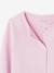 Set jurk + cardigan voor meisje roze, bedrukt+zachtpaars - vertbaudet enfant 