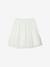 Tule rokje met glitters voor meisjes ecru+iriserend beige+nude - vertbaudet enfant 