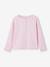 Set jurk + cardigan voor meisje roze, bedrukt+zachtpaars - vertbaudet enfant 