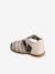 Leren baby meisjesschoenen voor de eerste stapjes goud+iriserend beige - vertbaudet enfant 