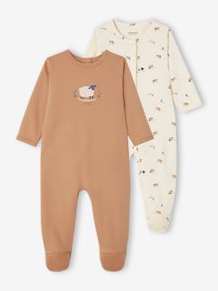 Baby-Pyjama, surpyjama-Set met 2 interlock slaappakjes voor baby