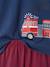Set pyjama + pyjashort brandweer jongens oceaanblauw - vertbaudet enfant 