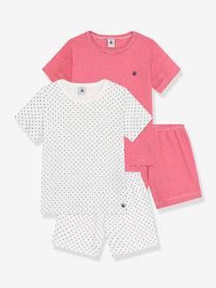 Set van 2 pyjamashorts voor jongens PETIT BATEAU  - vertbaudet enfant