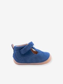 Schoenen-Baby schoenen 17-26-Leren babylaarsjes met klittenband 4001B102 Babybotte®
