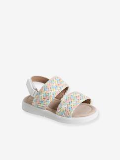Schoenen-Meisje shoenen 23-38-Sandalen-Lichtgevende babysandalen met klittenband