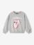 Meisjes sweatshirt The Rolling Stones® gemêleerd grijs - vertbaudet enfant 