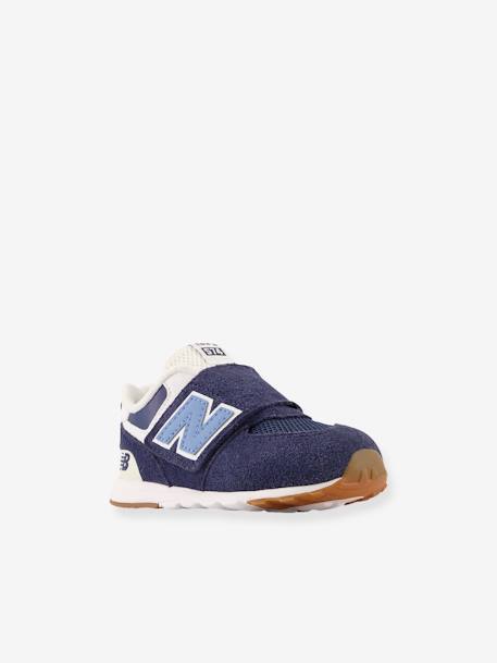 Sneakers klittenband baby NW574CU1 NEW BALANCE® marineblauw - vertbaudet enfant 