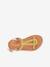 Leren kindersandalen Bappy LES TROPEZIENNES® PAR M. BELARBI beige+bruin+geel+koraal+turquoiseblauw - vertbaudet enfant 
