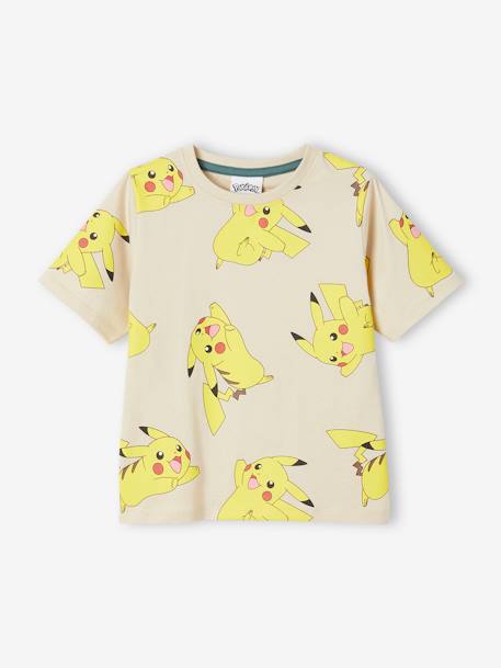 Tweekleurige pyjamashort voor jongens Pokemon® smaragdgroen - vertbaudet enfant 