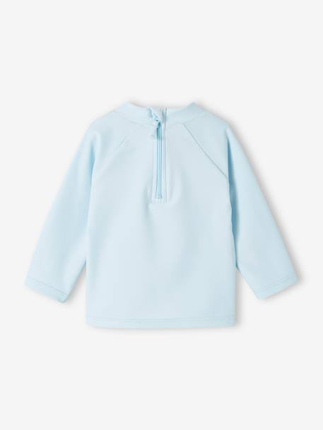 Zwemshirt met UV-bescherming klein matroos voor jongens hemelsblauw - vertbaudet enfant 