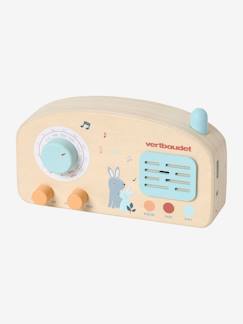 Speelgoed-Eerste levensjaren-Eerste speelgoed-Muzikale radio van FSC®-hout BOSVRIENDJES